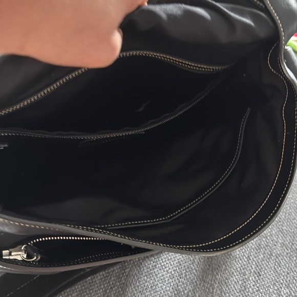 Coach messenger bag.  Leather. - Picture 7 of 11